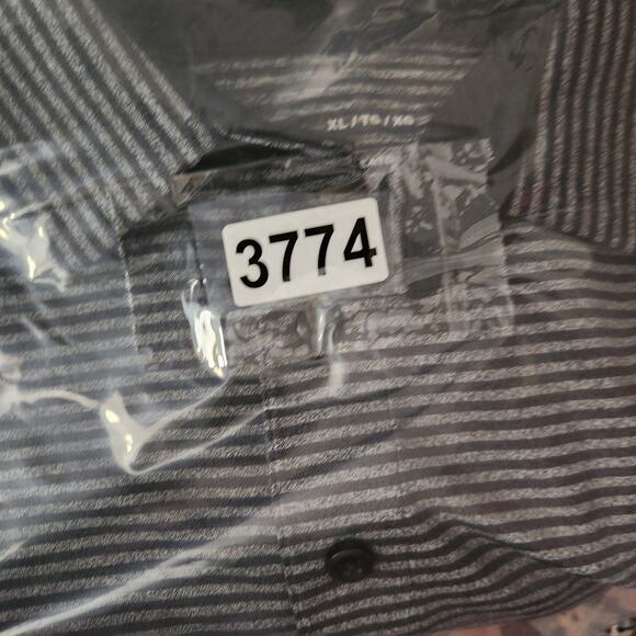 Under Armour Shirt Mens Size XL Stripe Polo - Picture 10 of 10